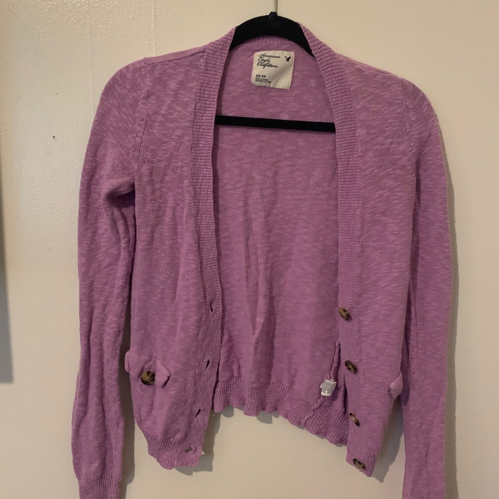 AE Button Up Cardigan